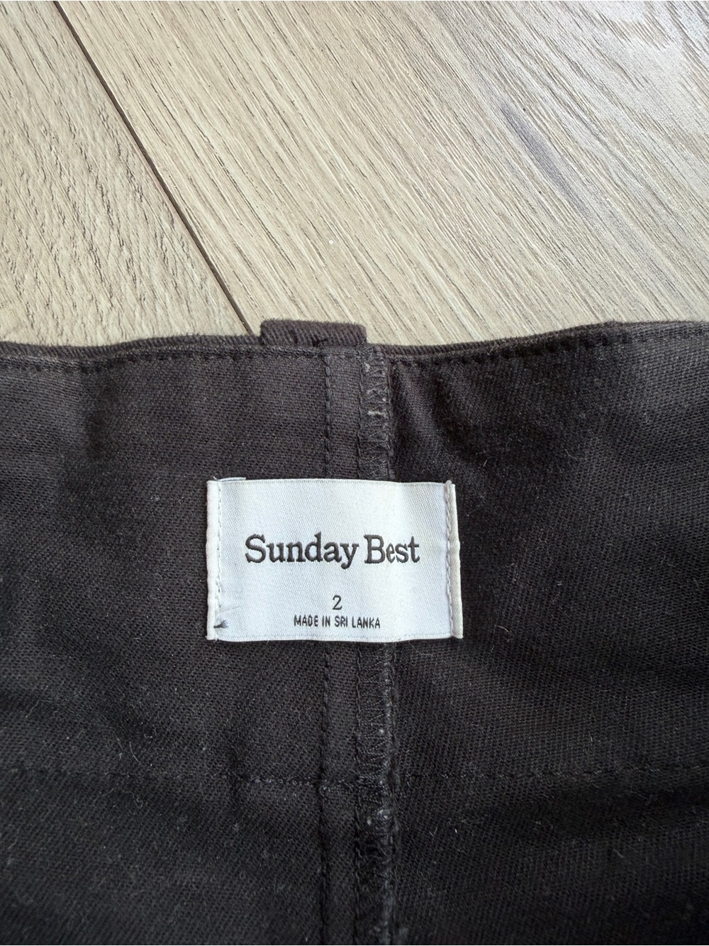 Sunday Best Black Pleated Mini Skort - Picture 4 of 4